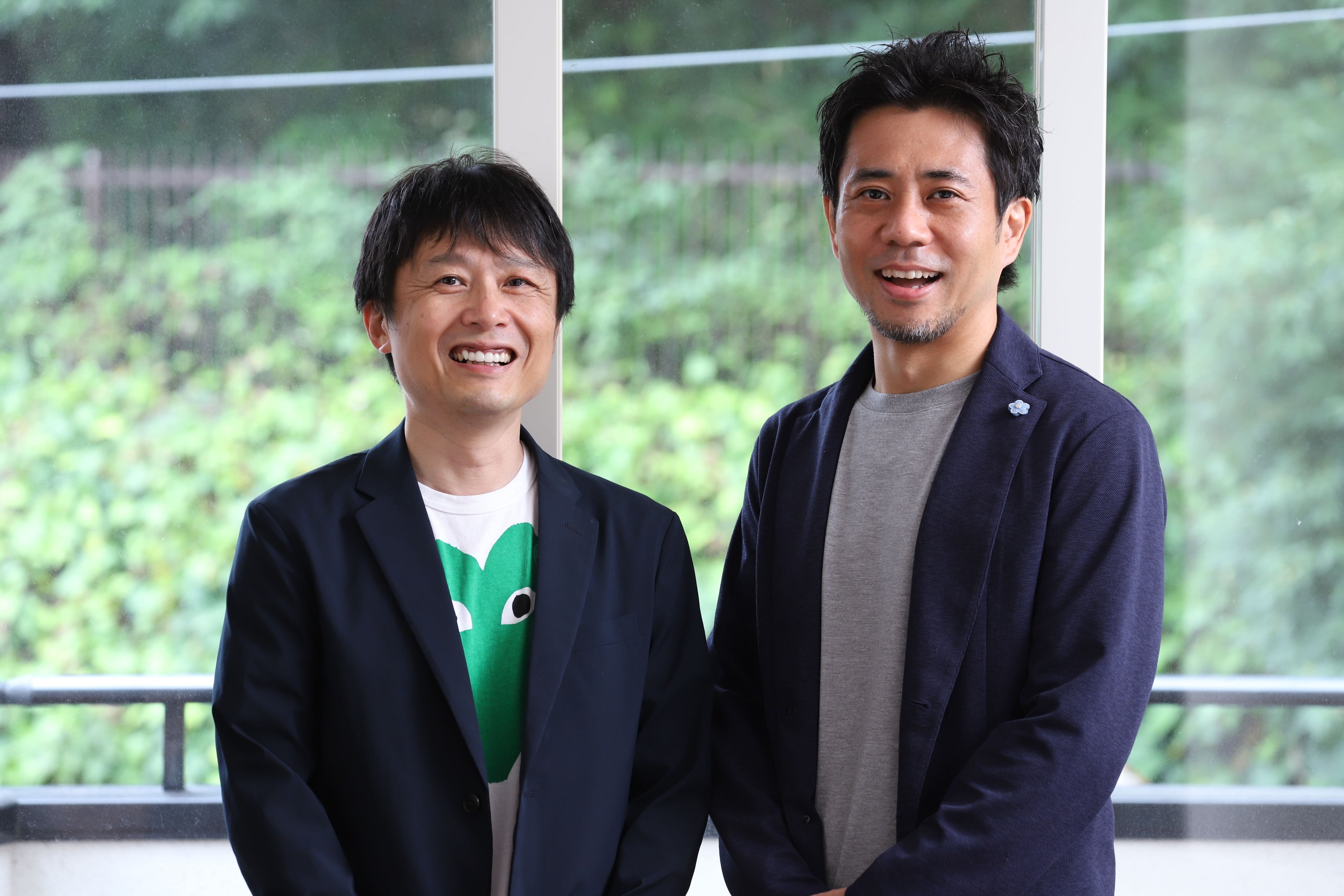 左：ケラッタ株式会社　Founder相談役の田中文彦氏／右：MOON-X株式会社　代表取締役CEOの長谷川晋