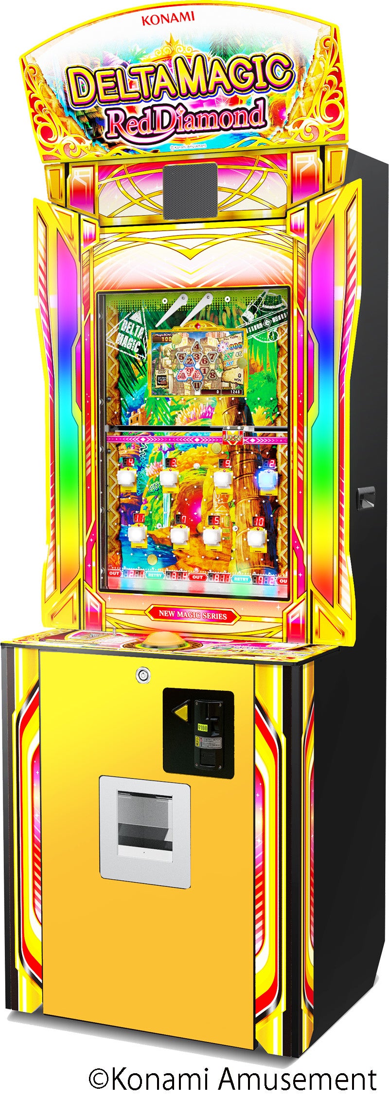 メダルゲーム DELTA MAGIC ～Red Diamond～』全国アミューズメント施設で順次稼働