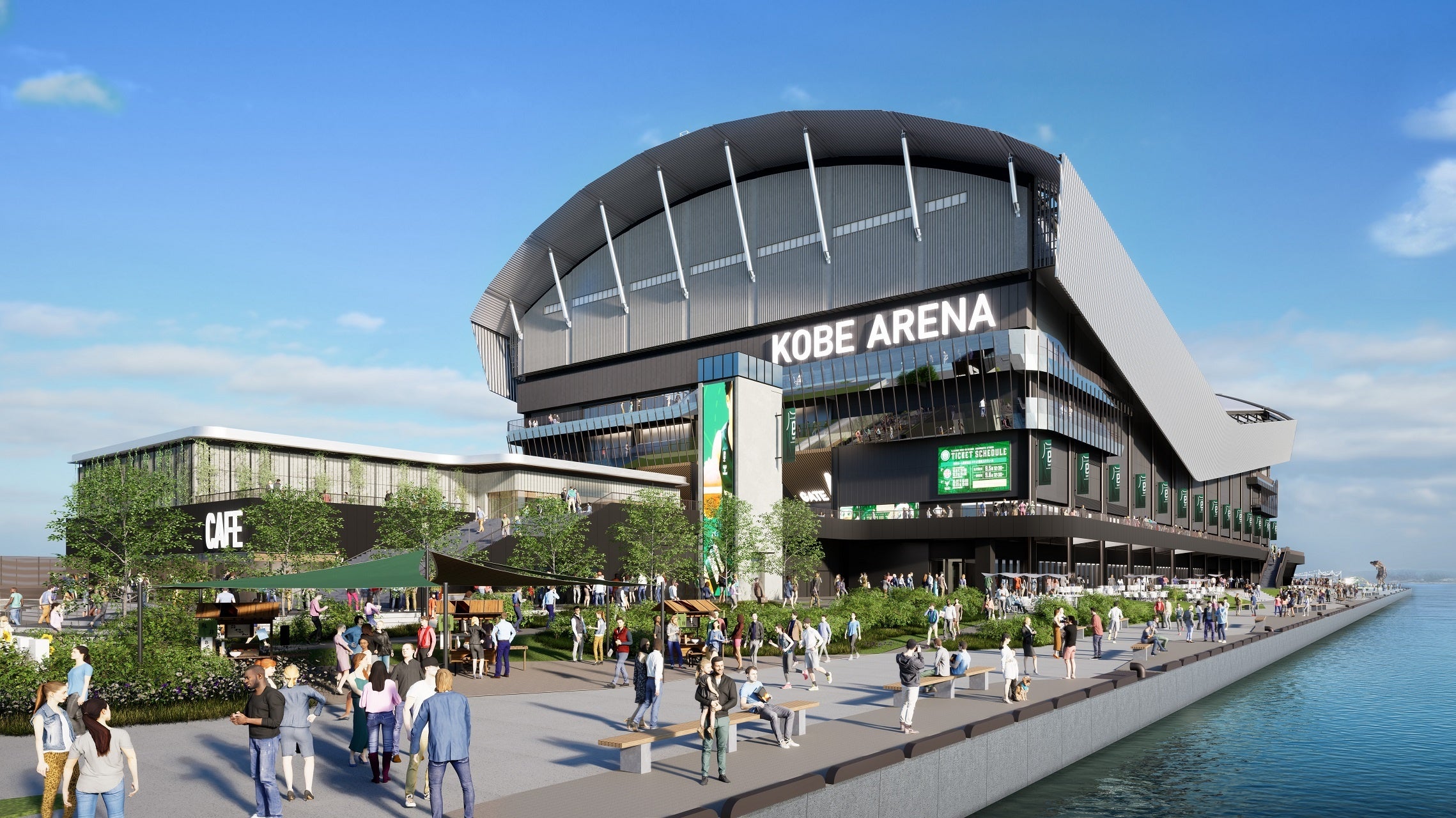 神戸アリーナ（仮称）完成イメージ