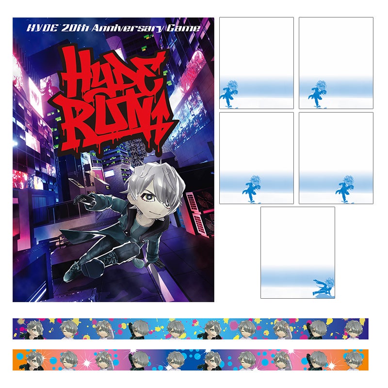 ゲームキャラクター Hyde HYDE RUN -HYDEソロ活動20周年を記念したスマートフォン向けゲーム-