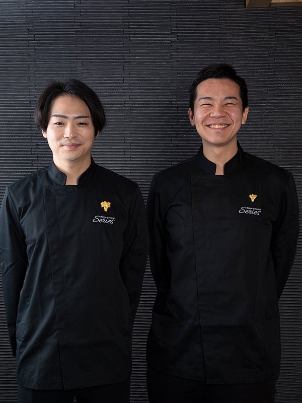 ソムリエの資格を持つ 2人のシェフ