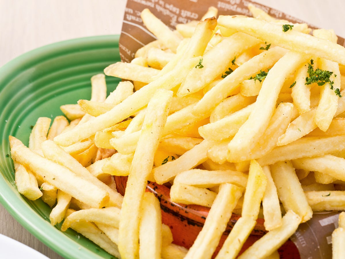 フライドポテトも「鬼盛り」