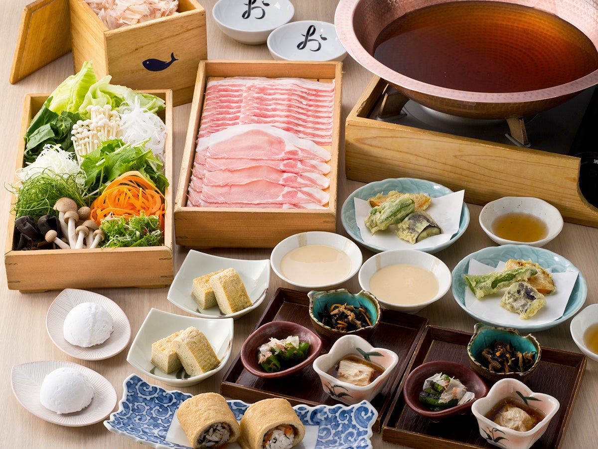 お野菜おかわり自由 出汁しゃぶコース