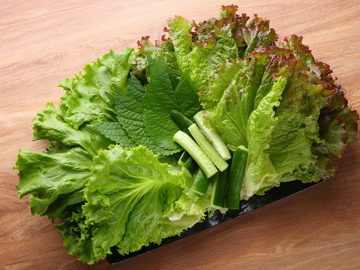 お通しの「くるむ野菜」