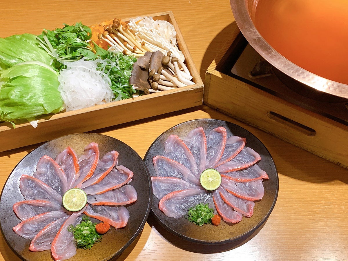 おかか初となる「魚のしゃぶしゃぶ」