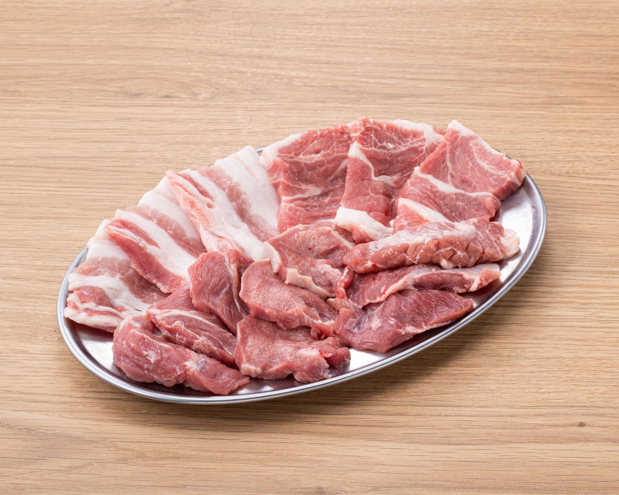 おすすめ豚焼肉の盛合せ