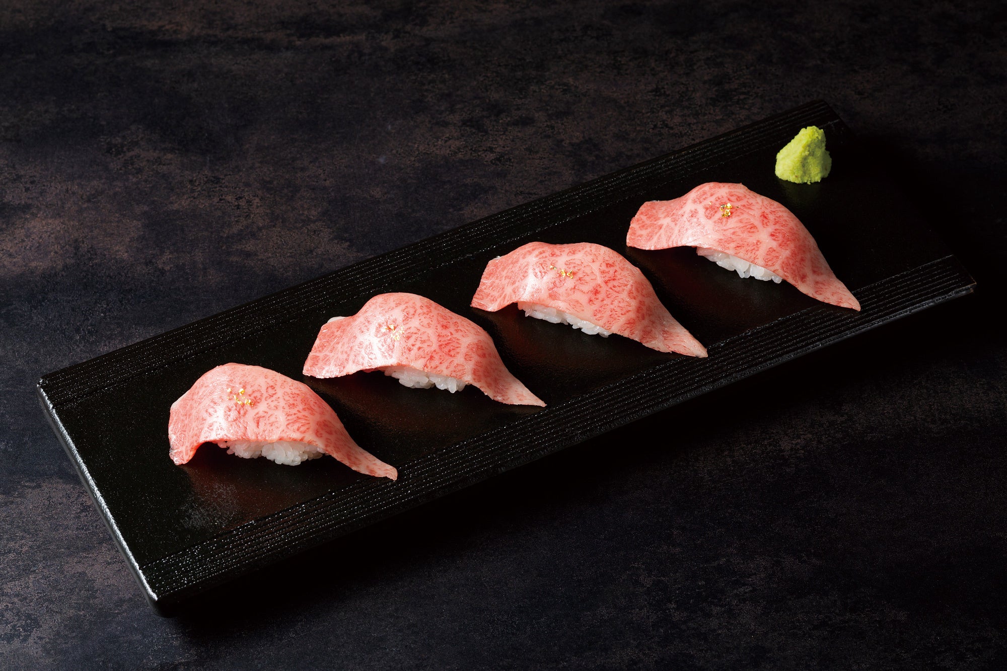 最高品質A5ランクの和牛を使用した「和牛握り」