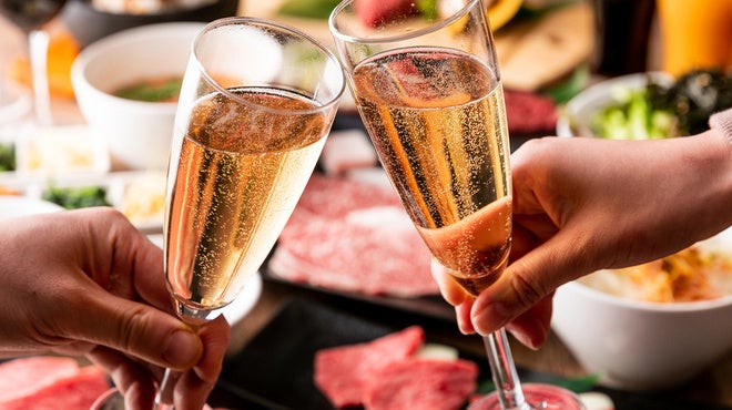 乾杯スパークリングワイン