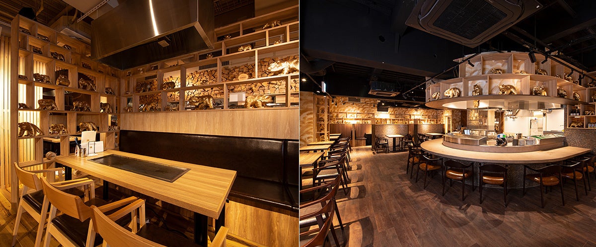 DAICHI（左）UMI（右）店内一例