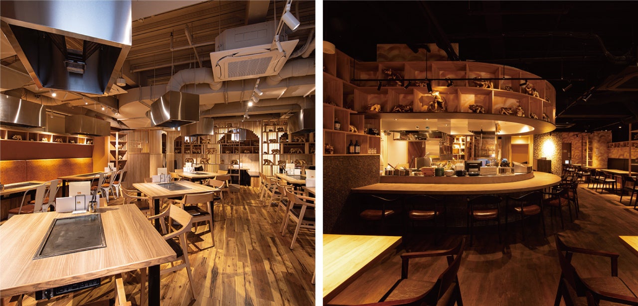 （左）DAICHI内観（右）UMI内観