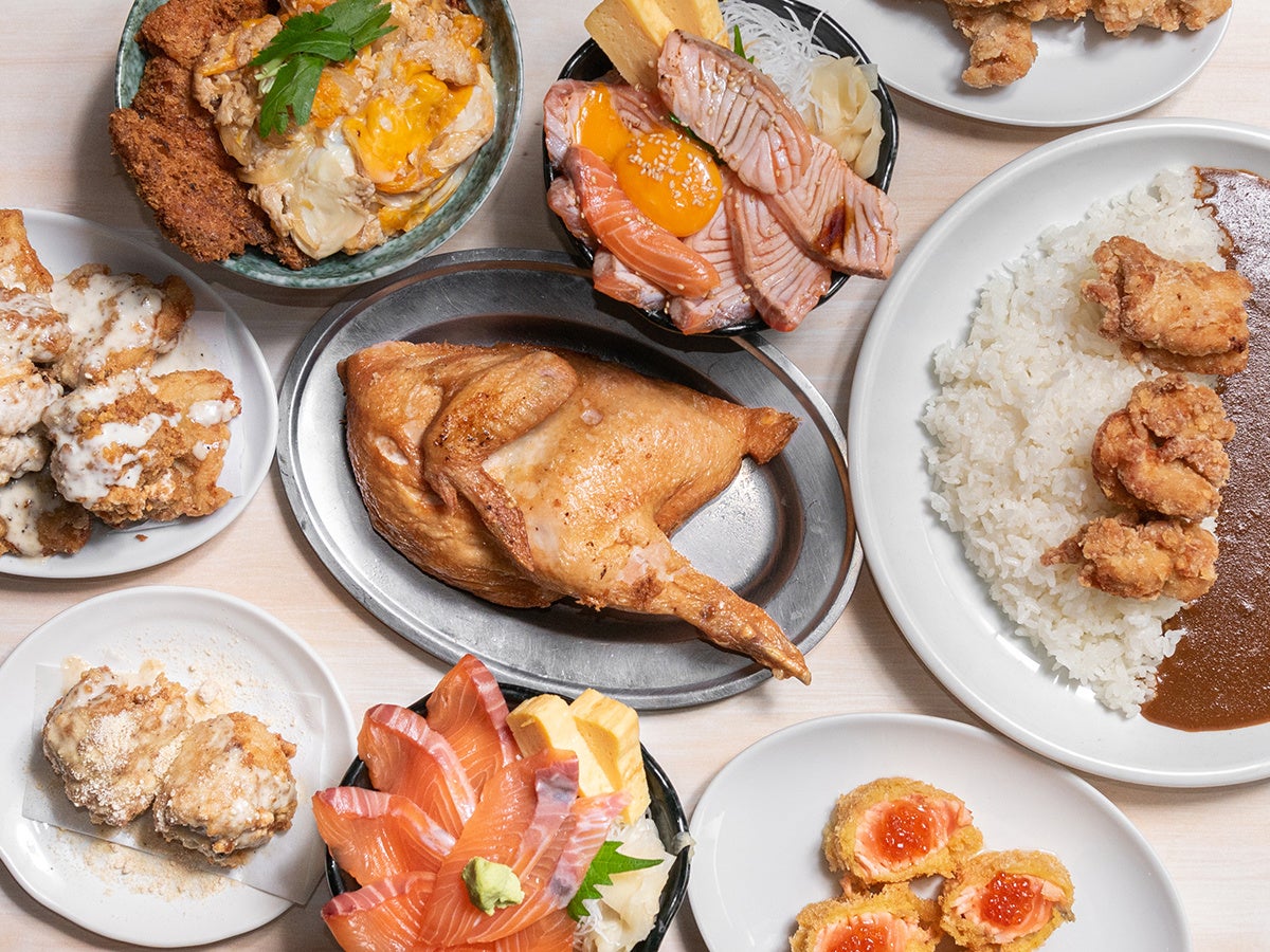 「半身揚げのジョニー」料理一例