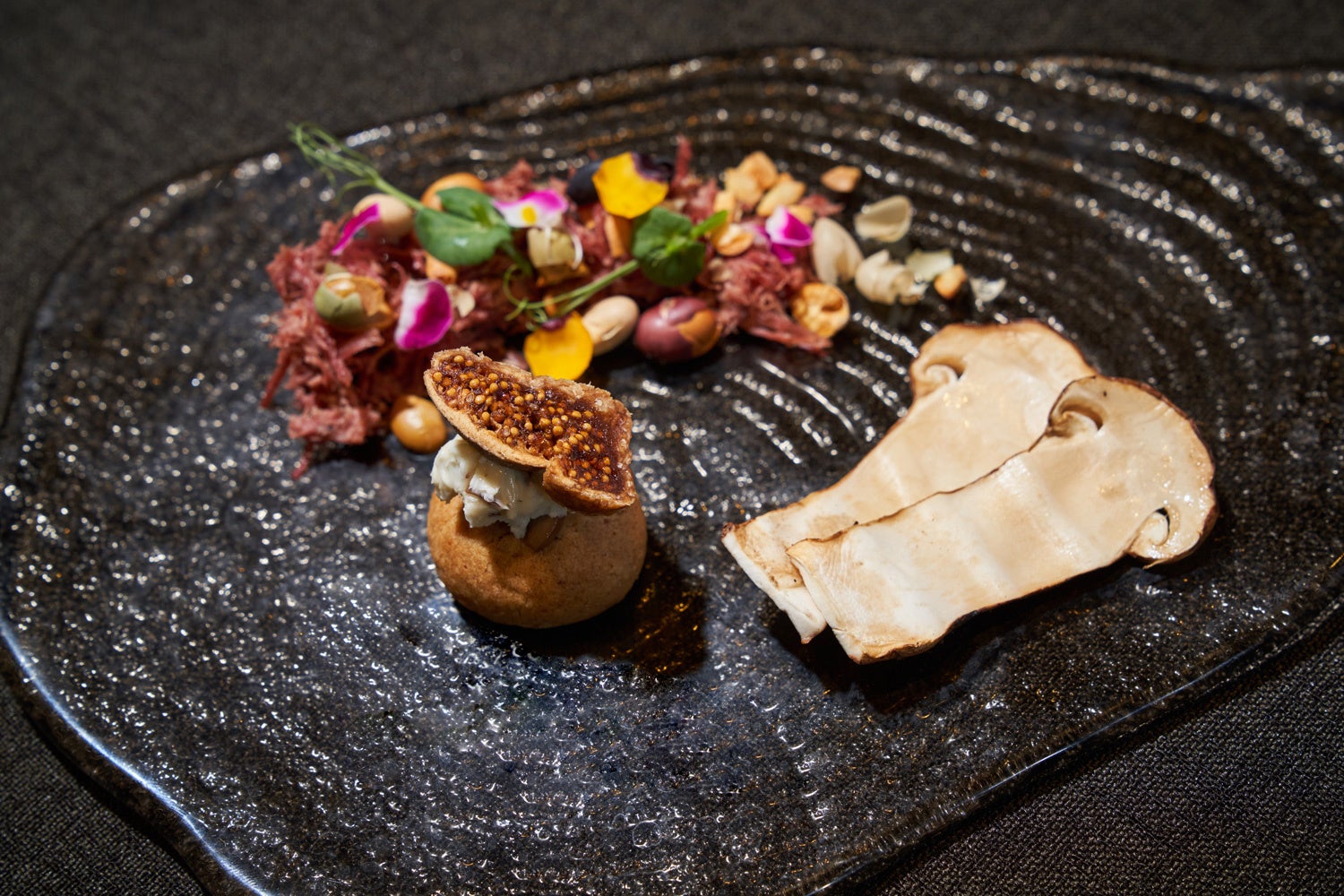 松茸のサブレ タンコンビーフ&ドライビーンズ