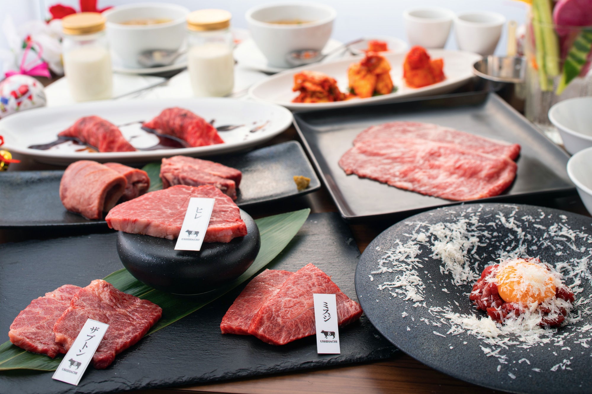 焼肉定食プロフ必読ページ。 TOKYO X 食べつくし 厚切り焼肉セット (2〜3人前) バラ もも う
