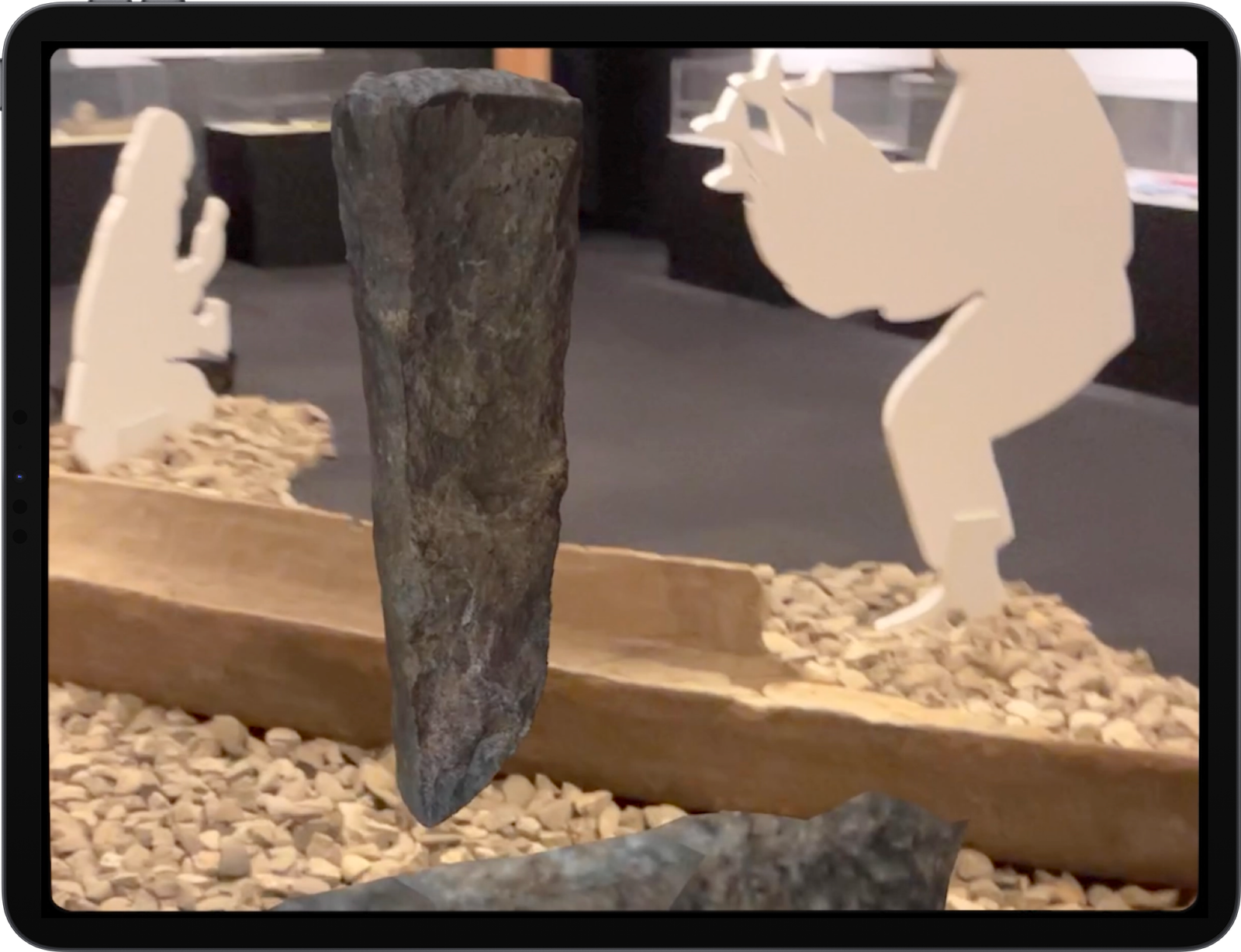 埋蔵文化財を AR で再現するアプリ