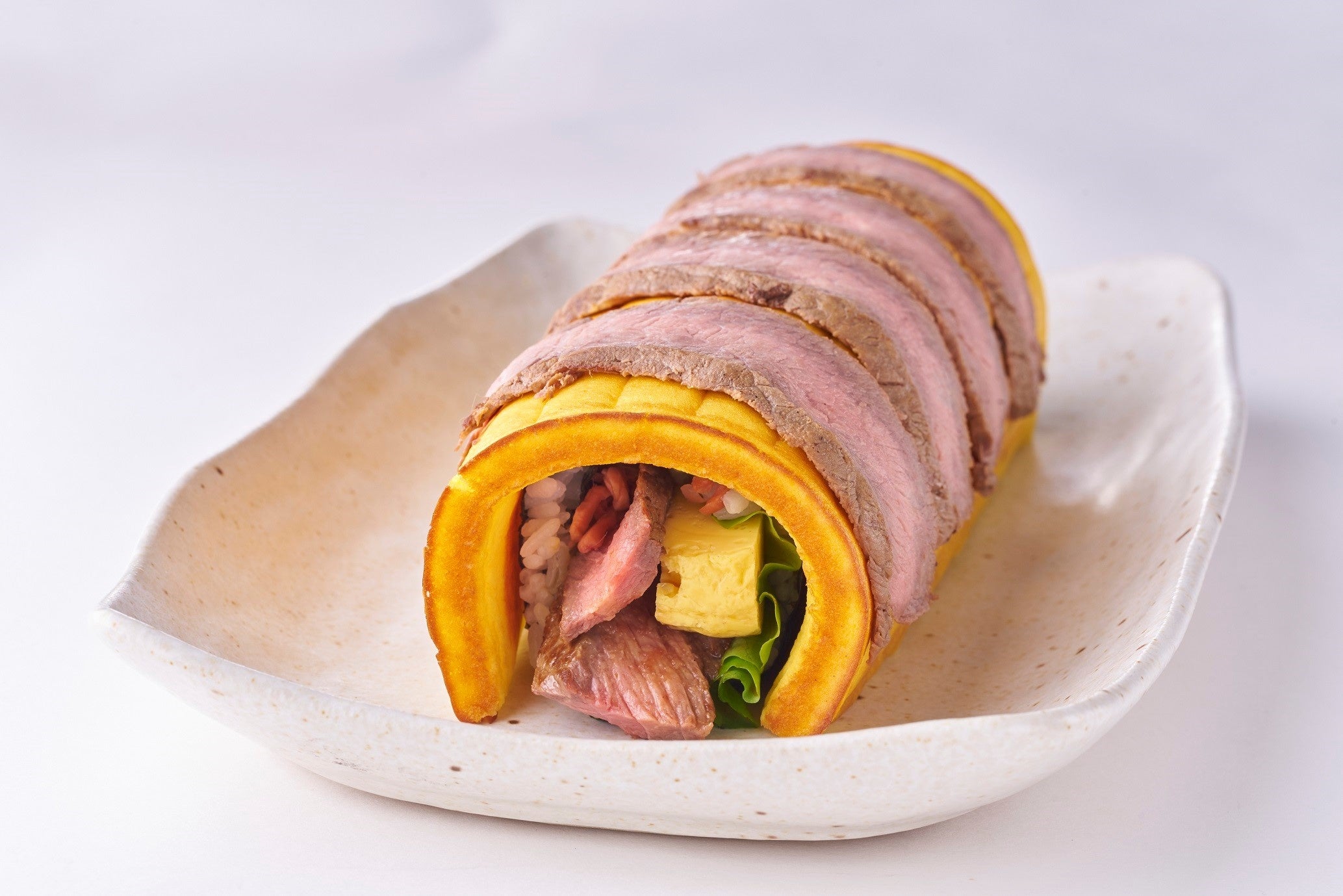 反対側は 米沢牛