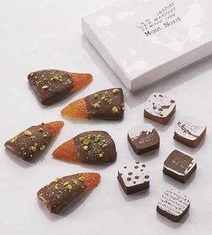 ボンボンはもちろん、オランジェットがこのブランドのスペシャリテと言っていいほど特長的で素晴らしい！