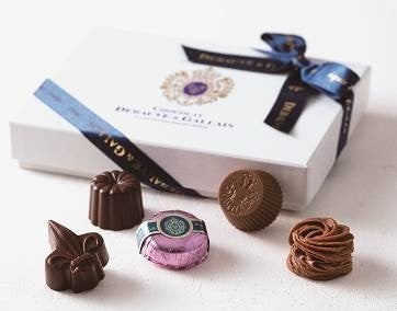 フランス　ブルボン王朝の時代に、貴婦人に愛されたチョコレート。歴史を感じながらお姫様気分を味わえる１粒。