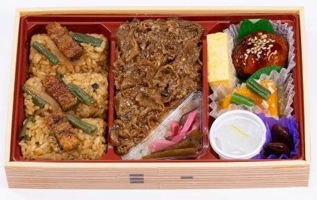 鰻おこわ×すき焼き