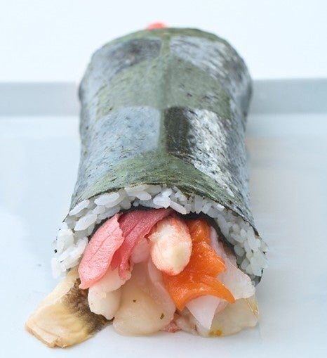 サッカーボール柄海苔＆１６強 ブラボー！！巻