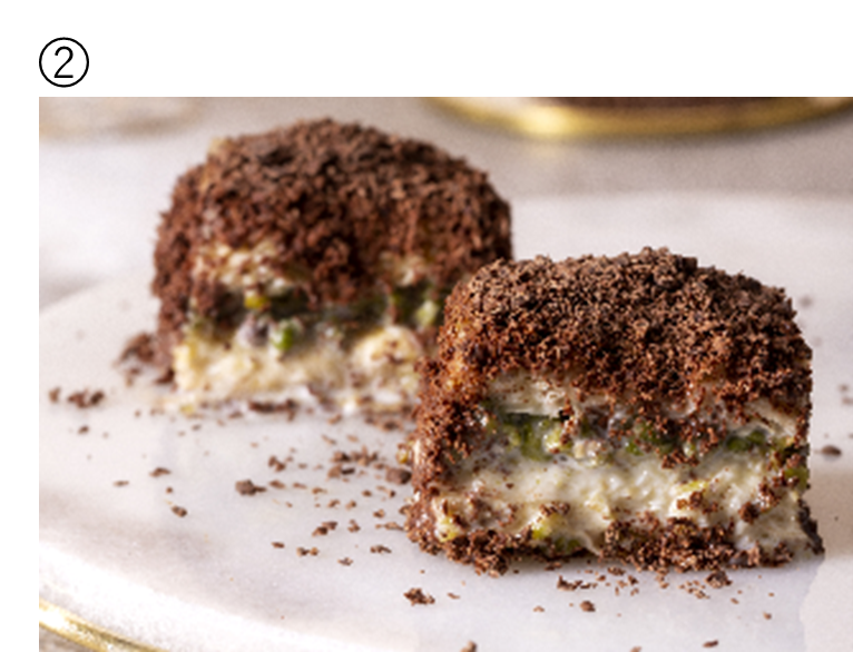 新感覚スイーツ！コールドピスタチオバクラヴァが登場！