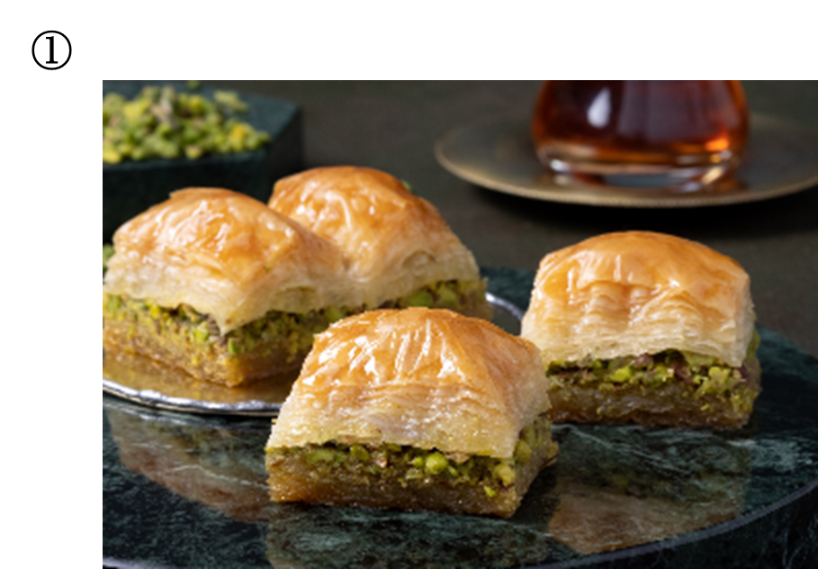 新感覚スイーツ！コールドピスタチオバクラヴァが登場！