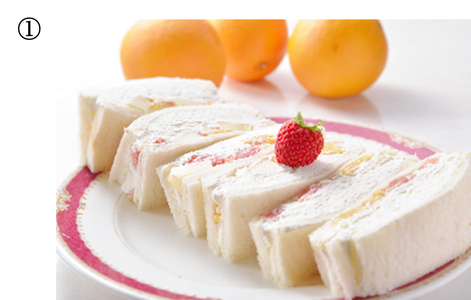 フルーツとふわふわ生クリームのバランスが絶妙！人気のフルーツサンドが登場！