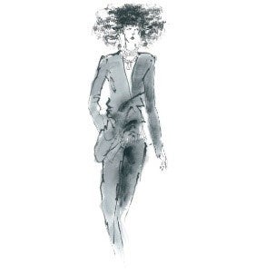 2023-24 秋冬コレクション スタイル画 54.5×77.5cm(額外寸)