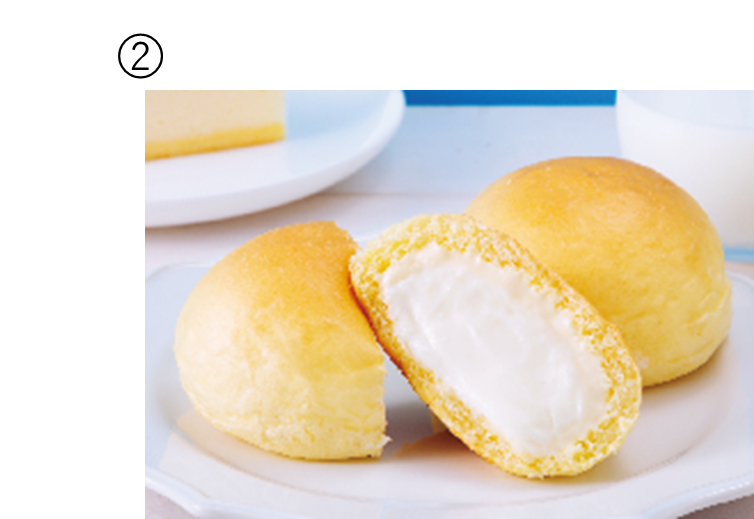 とろけるくりーむパン×バナナ味・チーズケーキ味・あまおう苺ミルクが登場！