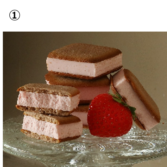 ふわっとほどける新食感の苺チョコレートサンドが登場