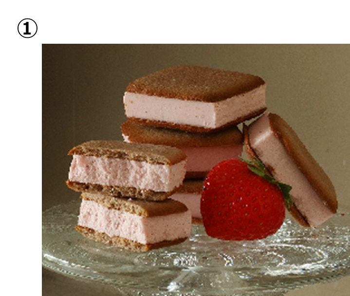 ふわっとほどける新食感の苺チョコレートサンドが登場