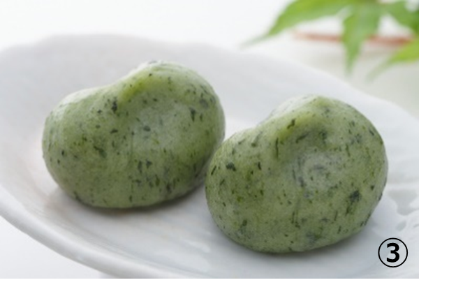 ねっとりと伸びるわらび餅や春を感じる草餅が登場