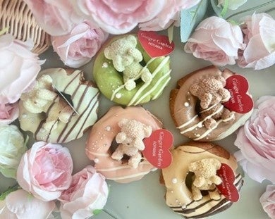 写真映え間違いなし！可愛いクマがのった「テディドーナツ」が登場