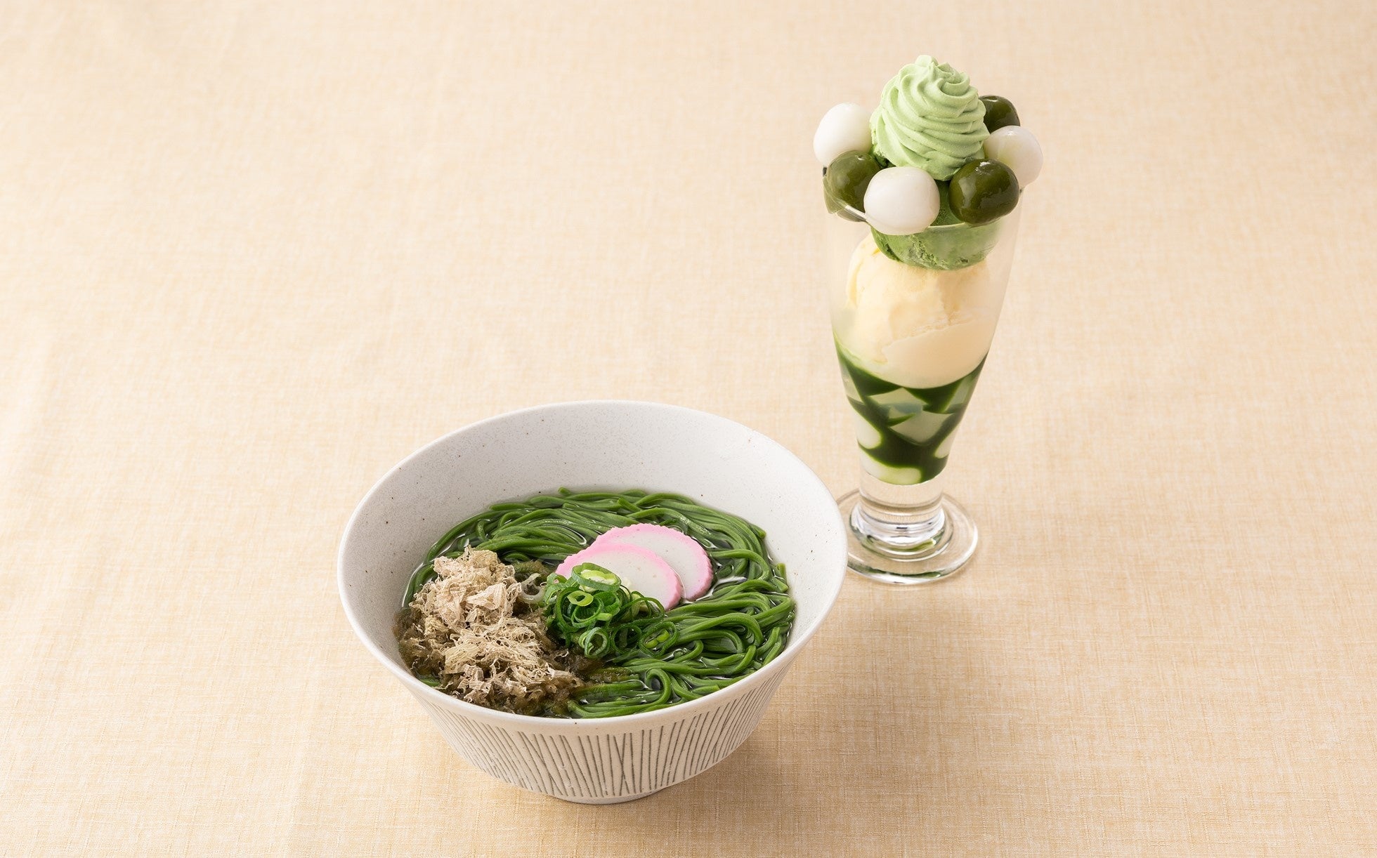 〈茶寮　都路里〉茶々セット