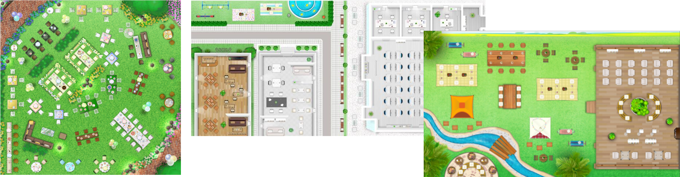 ▲ フロアマップテンプレート