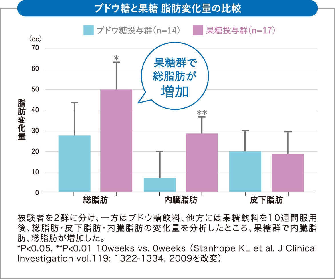 果糖ページ 果糖の吸収抑制に着目。世界初※1エノテインBがおなかの脂肪と