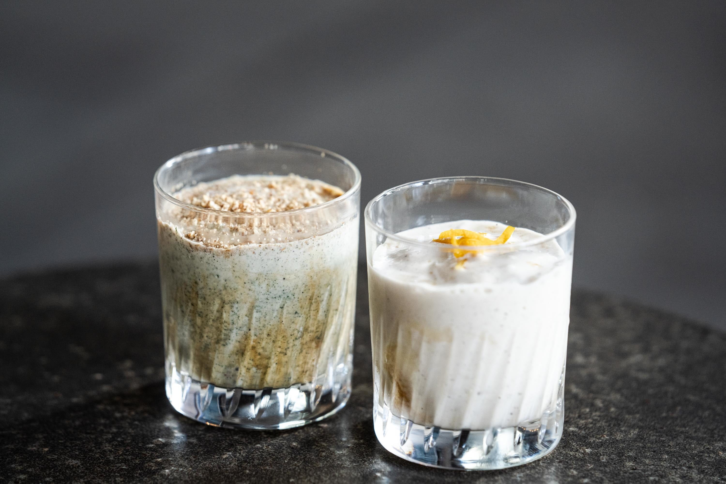 よもぎ・白味噌シェイク