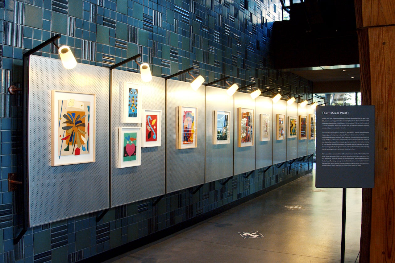 柚木沙弥郎 & Alexander Kori Girard 二人展「East Meets West」エース 柚木沙弥郎 & Alexander Kori Girard 二人展「East Meets West」エース