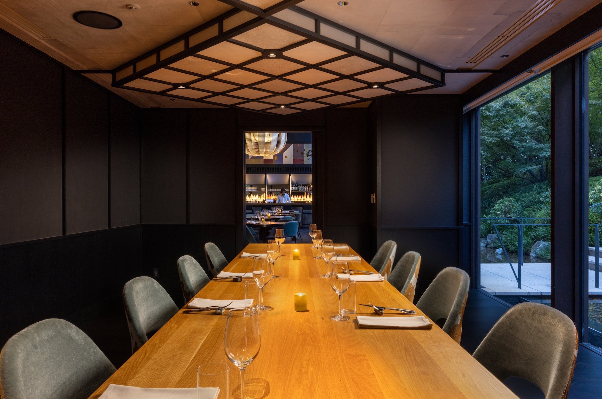 KŌSA プライベート・ダイニング内観