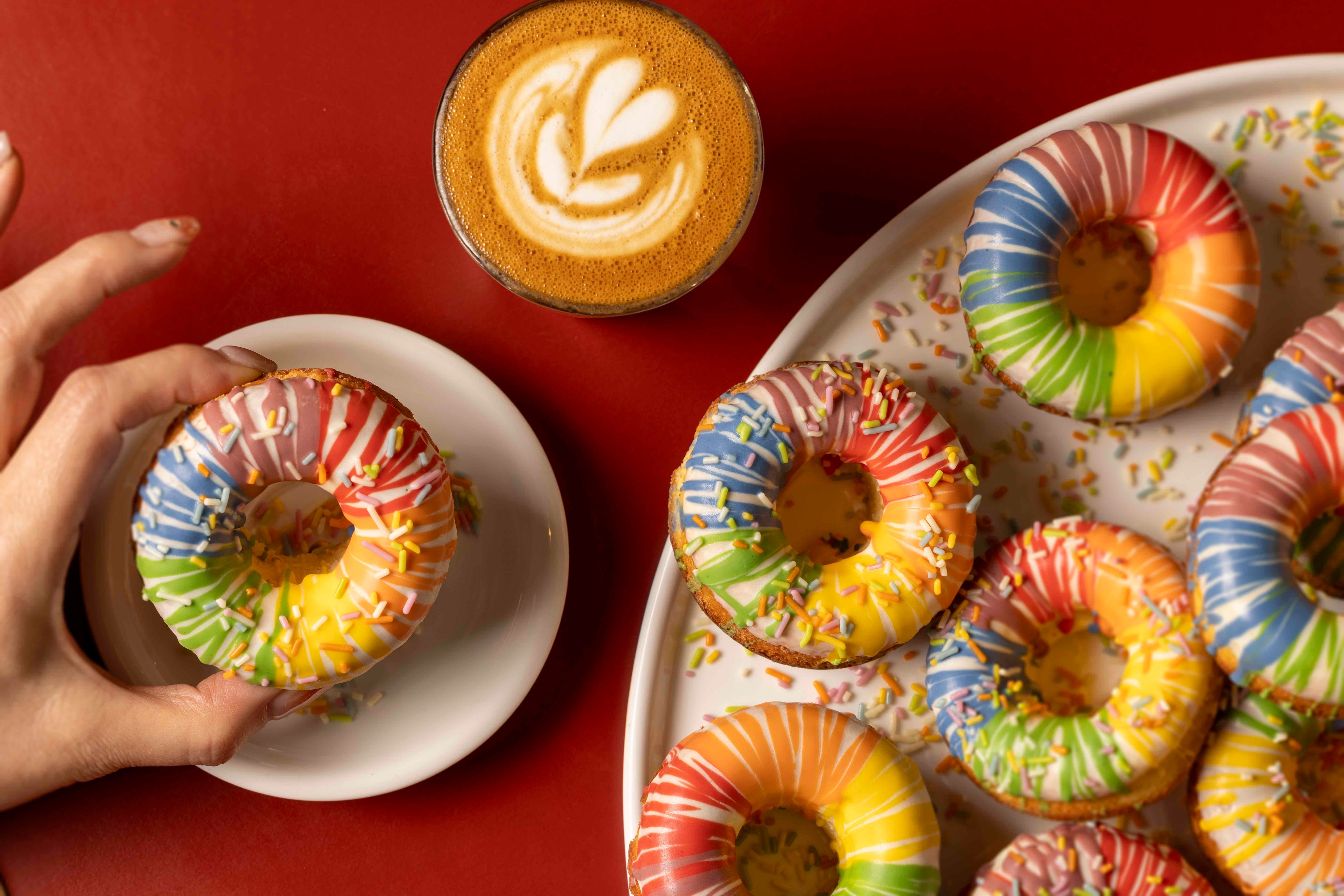 レインボードーナツ