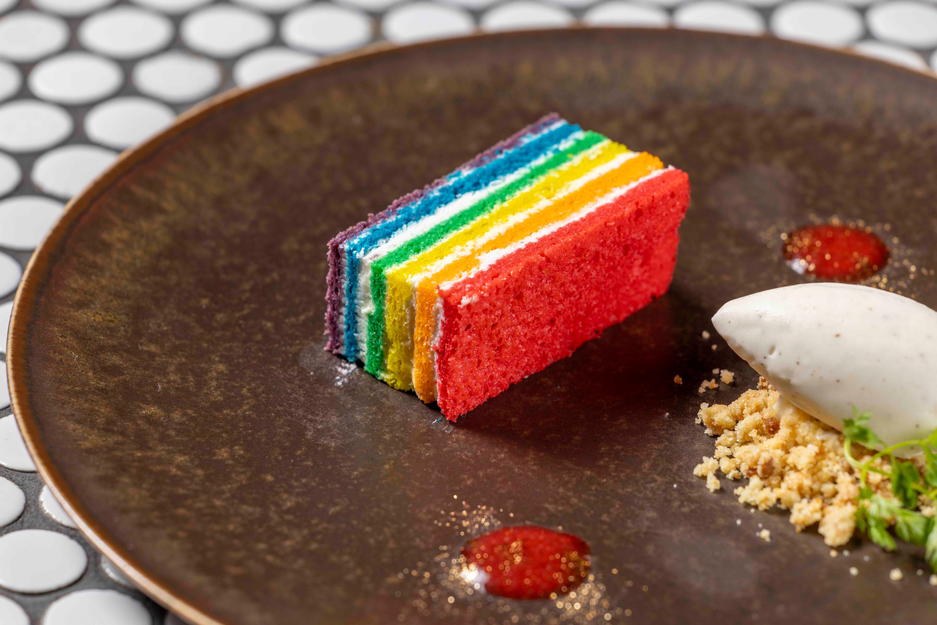 レインボーケーキ