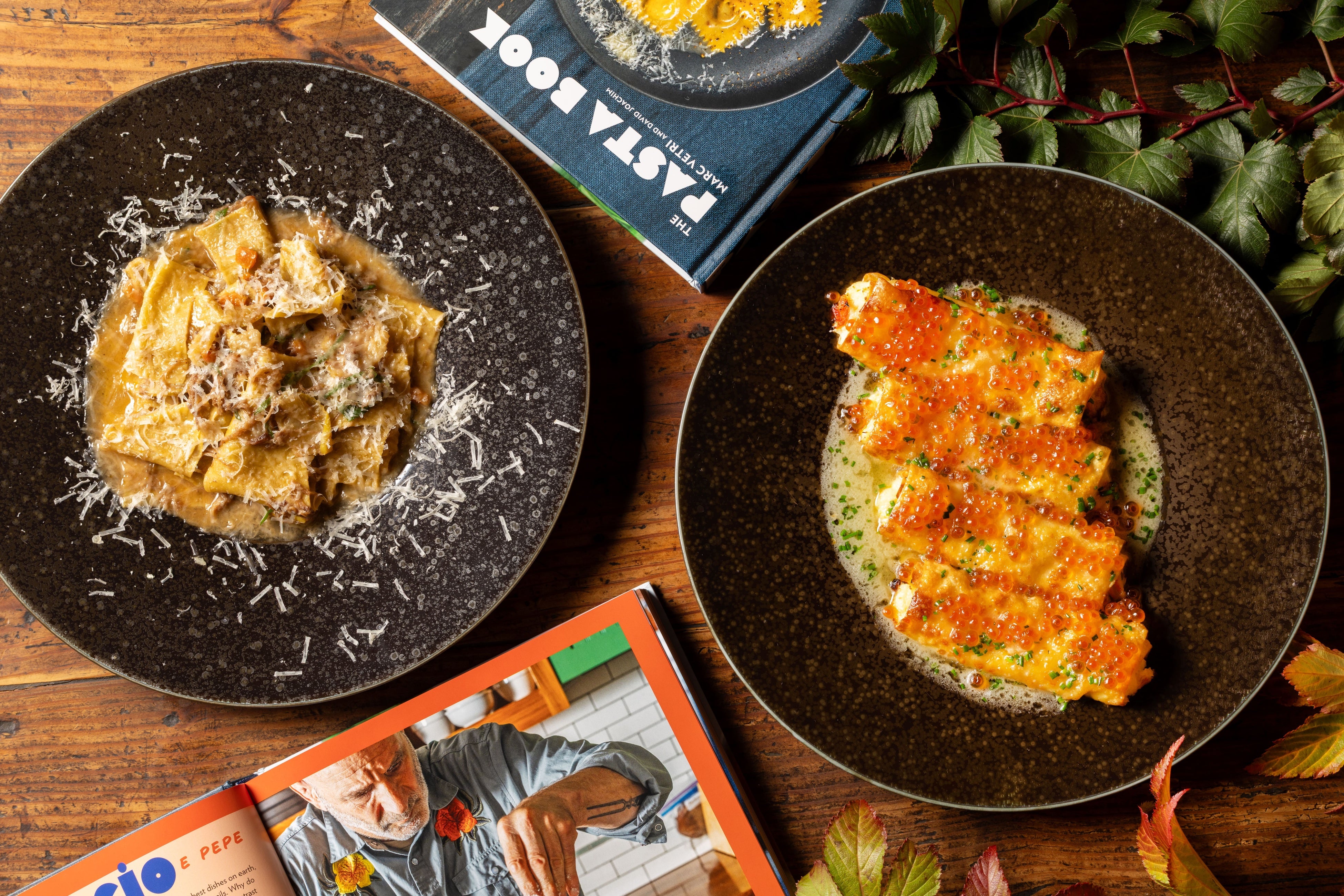 “小麦粉の魔術師”マーク・ヴェトリ氏の最新作『The Pasta Book』日本先行発売を記念し、書籍の中から2種類の特別パスタメニューを期間限定提供!