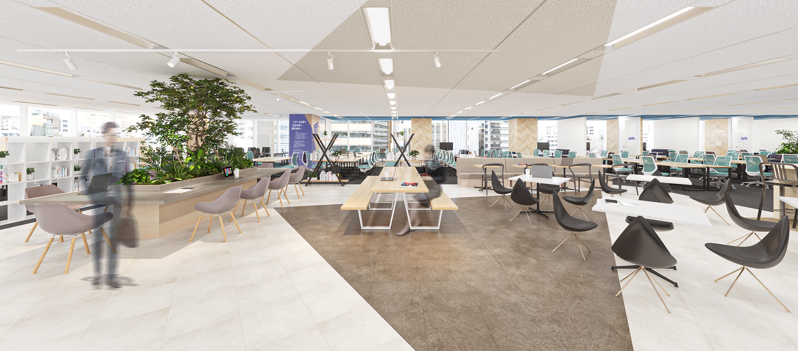 W２新本社オフィス