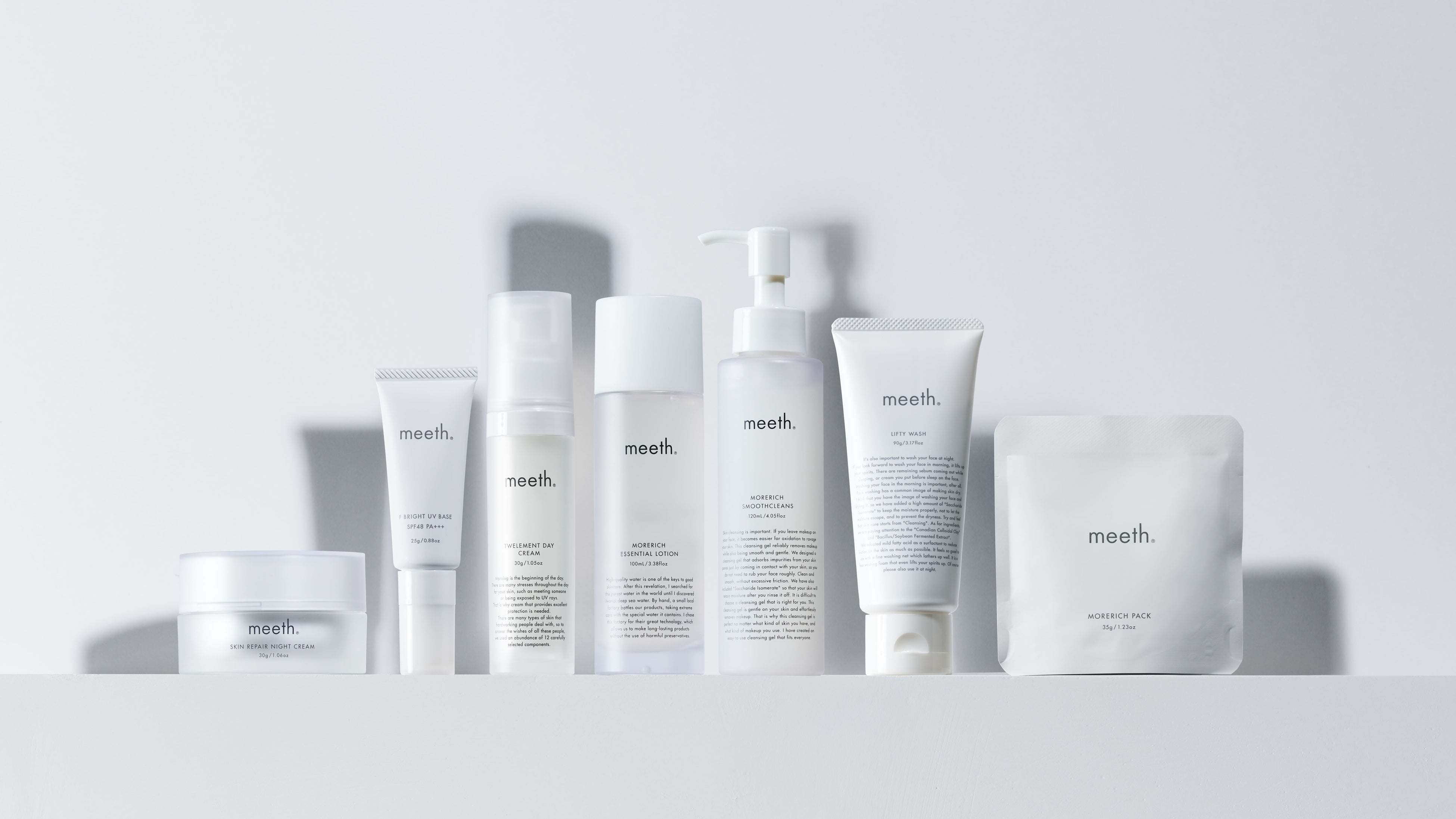 スキンケアブランド〝 meeth / ミース 〟を代表する炭酸ガスパック
