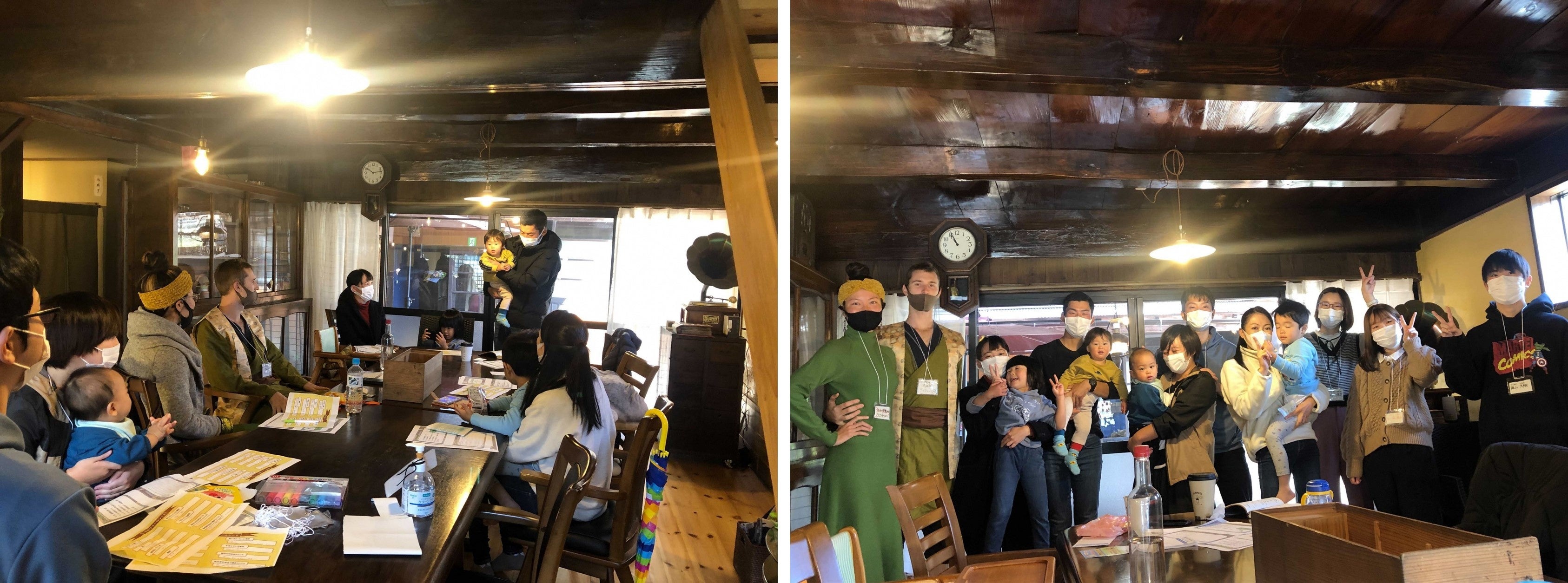 (移住者交流会の様子)