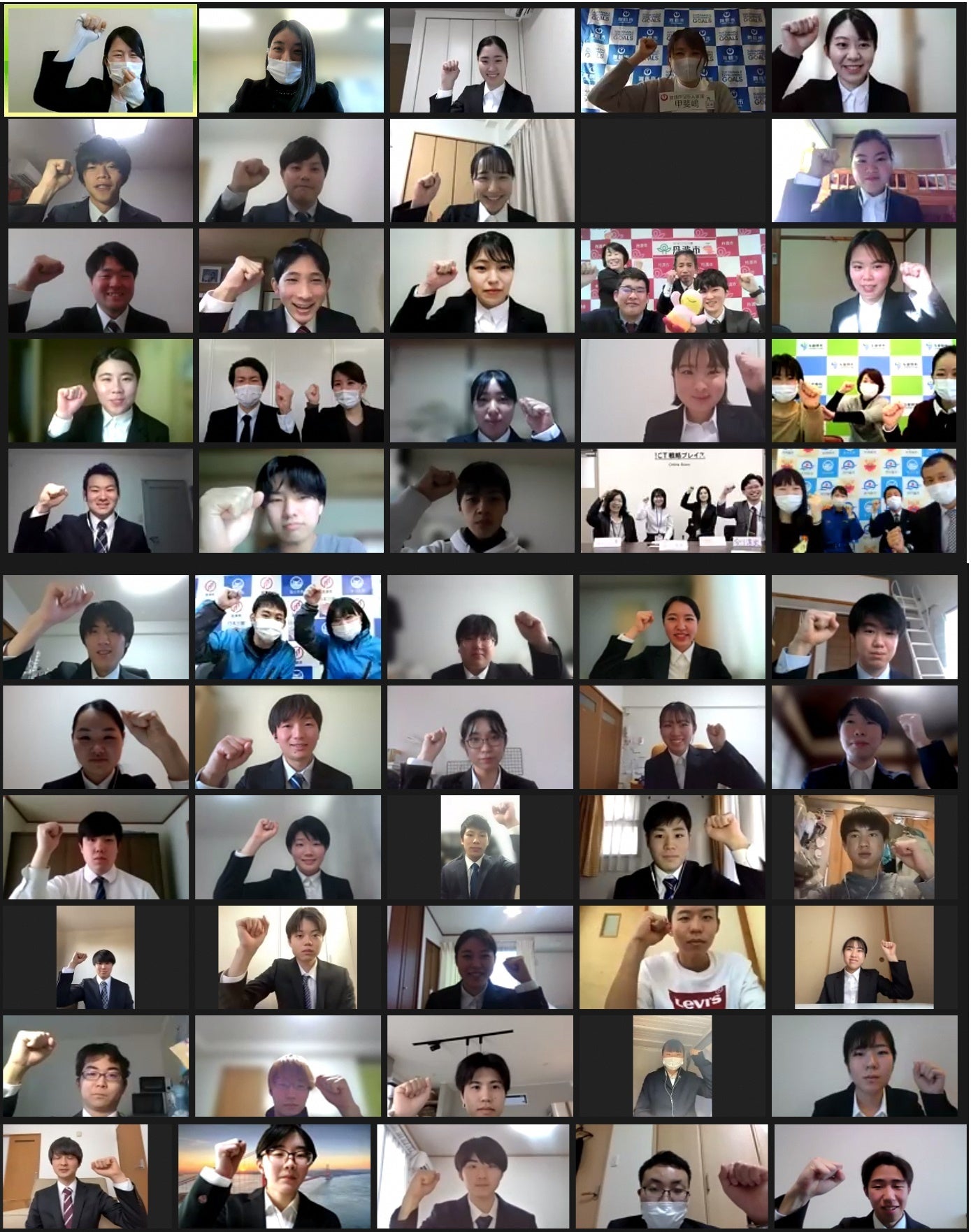 参加者との集合写真