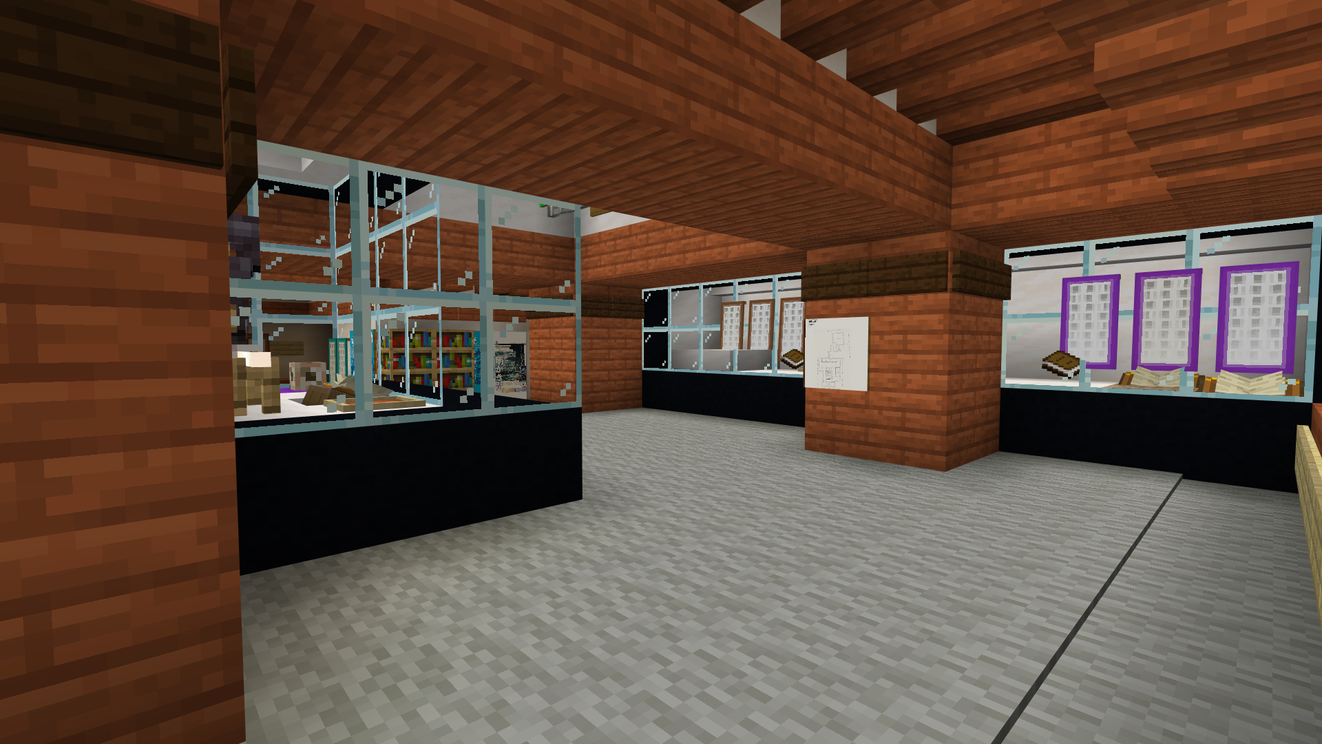 福知山城天守閣2階　展示