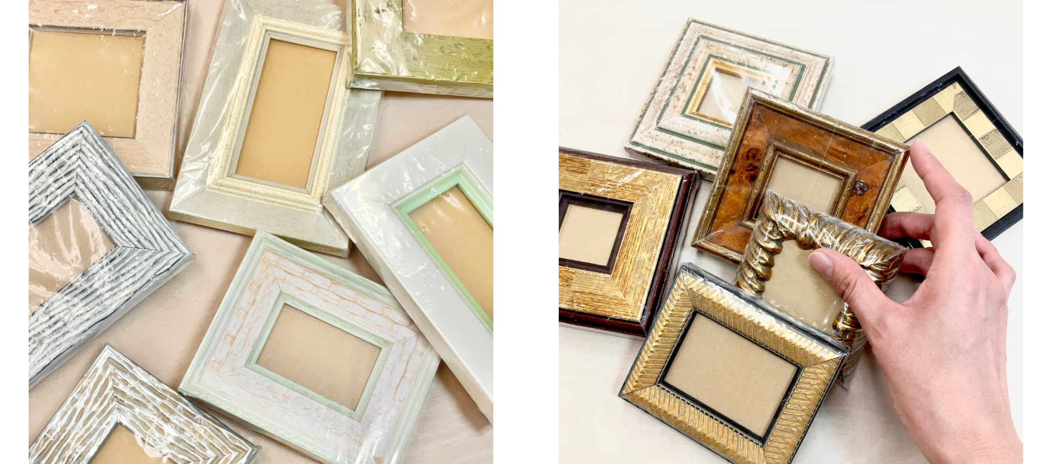 デザインや大きさなど用途に合わせて豊富な種類を準備。