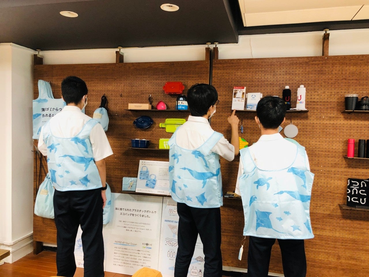 聖ヨゼフ学園の生徒さん