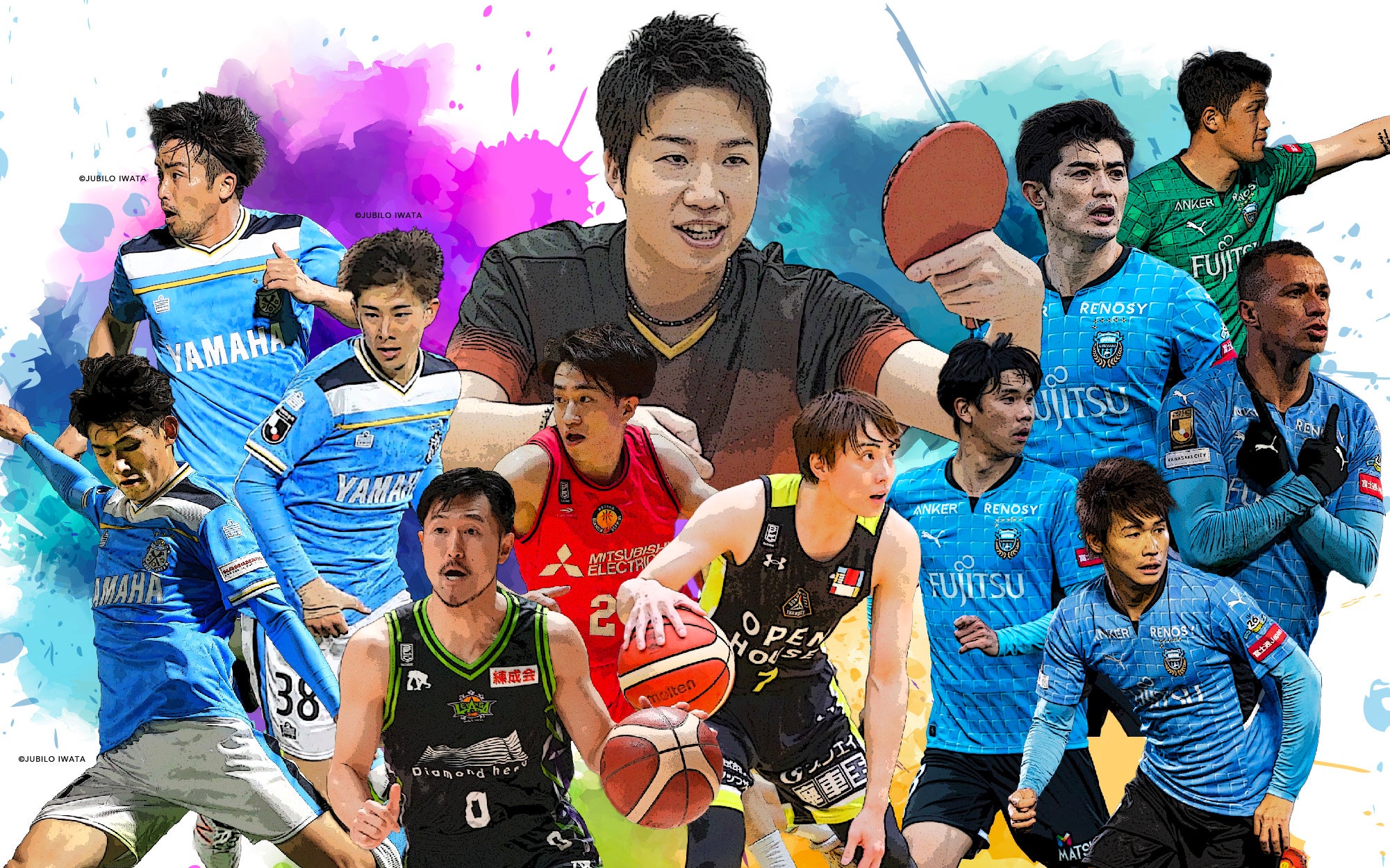 ＊uFit のセルフケア商品は、ブランドアンバサダーの水谷隼さんをはじめに、J1リーグ所属のプロサッカー選手やB1リーグ所属のプロバスケットボール選手など、多くのアスリートの方々に愛用していただいております。