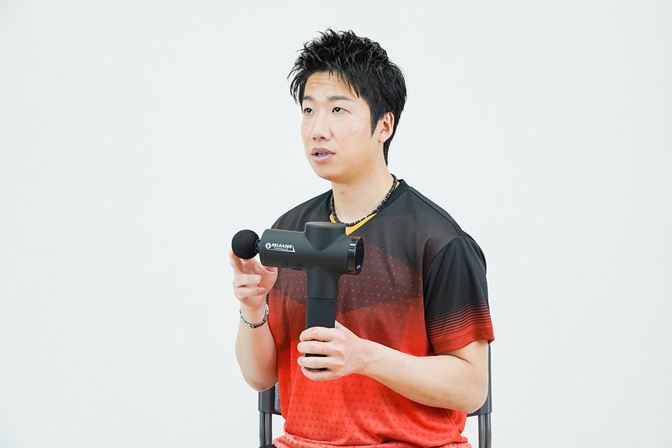 水谷隼 氏による卓球サービス 昨日はTリーグの試合前に「水谷隼のサーブに挑戦」という